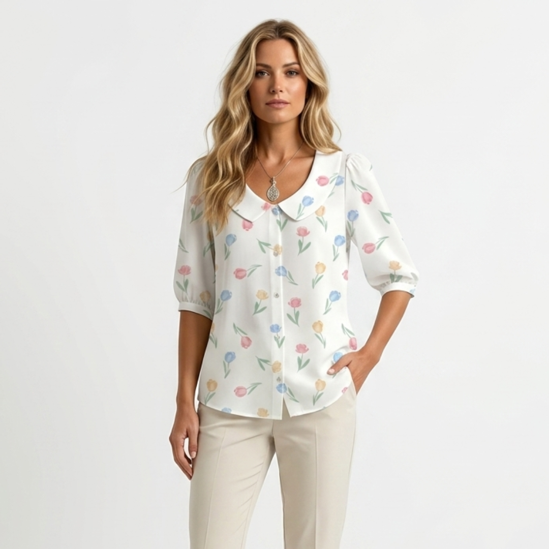 Andrea - Bluza s cvjetnim uzorkom