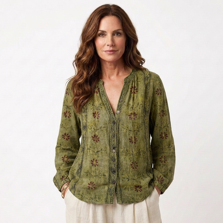 Catina - Bluza s retro printom