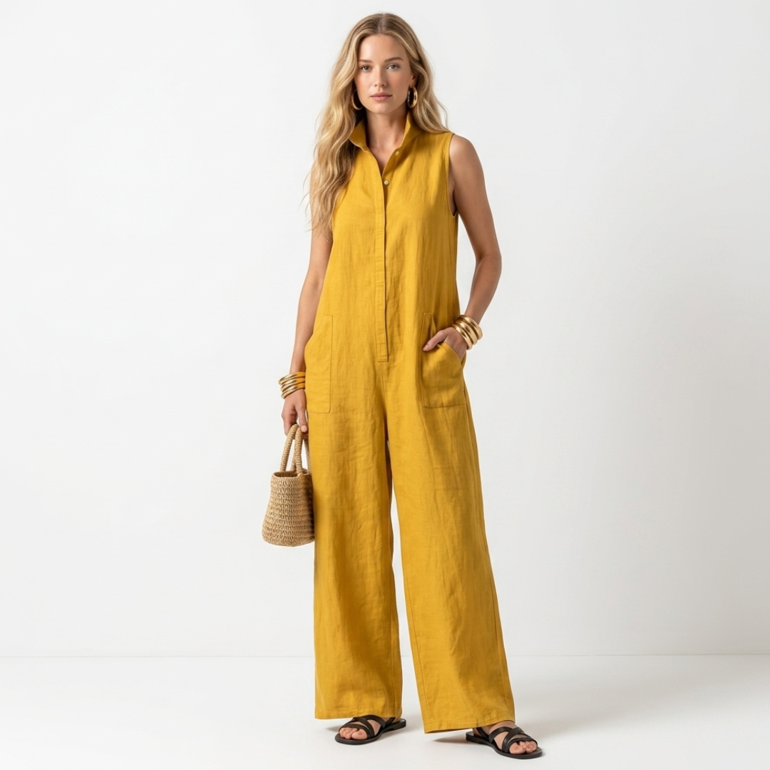 Jenna - Minimalistička Elegantna Kombinezon