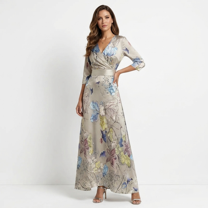 Calla - Elegantna cvjetna maxi haljina