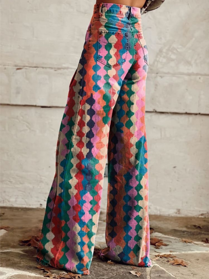 Juliana - Elegantne boho hlače