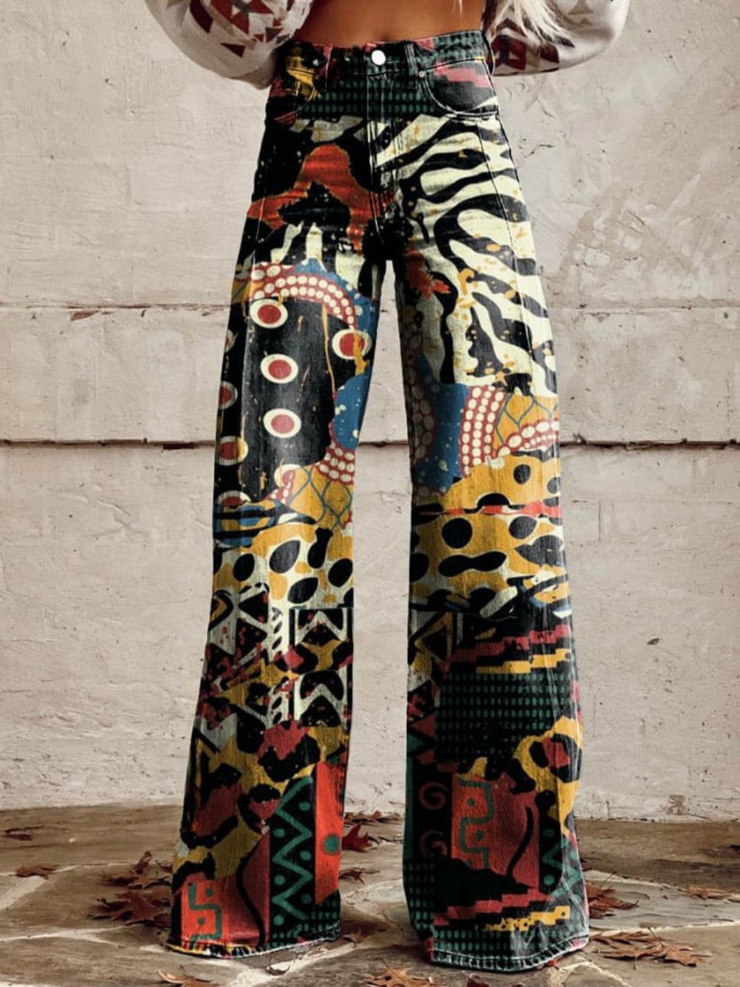 Agatha - Elegantne boho hlače