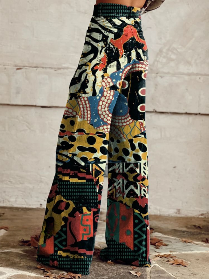 Agatha - Elegantne boho hlače
