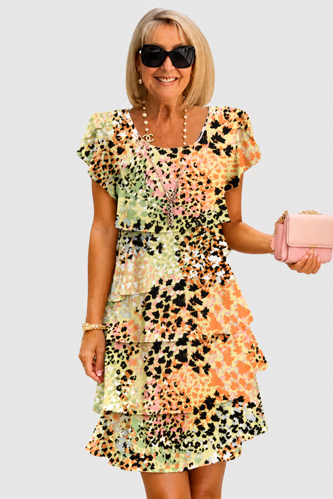 Theresa | Elegantna haljina s volanom