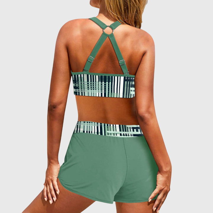Janelle - Bikini s visokim strukom i prugama