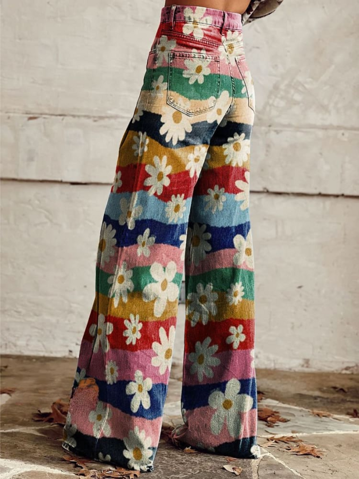 Íris - Elegantne boho hlače