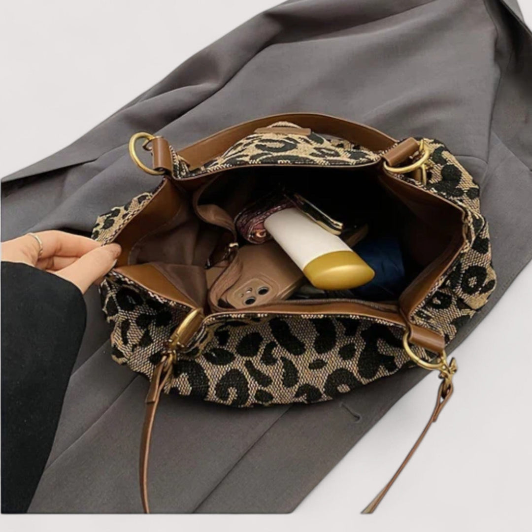 EDISONA | Torba za kupovinu s leopard uzorkom