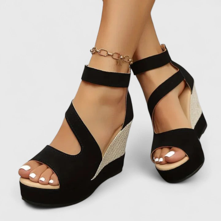 Zynavielle | Ortopedske sandale s wedge potpeticom
