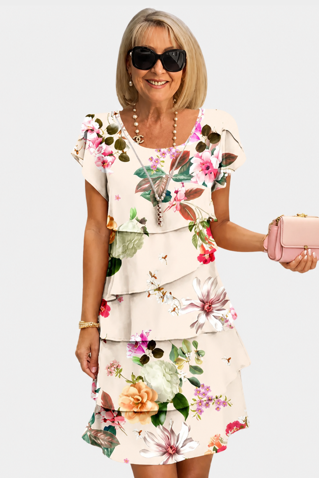 Helena | Elegantna haljina s volanom