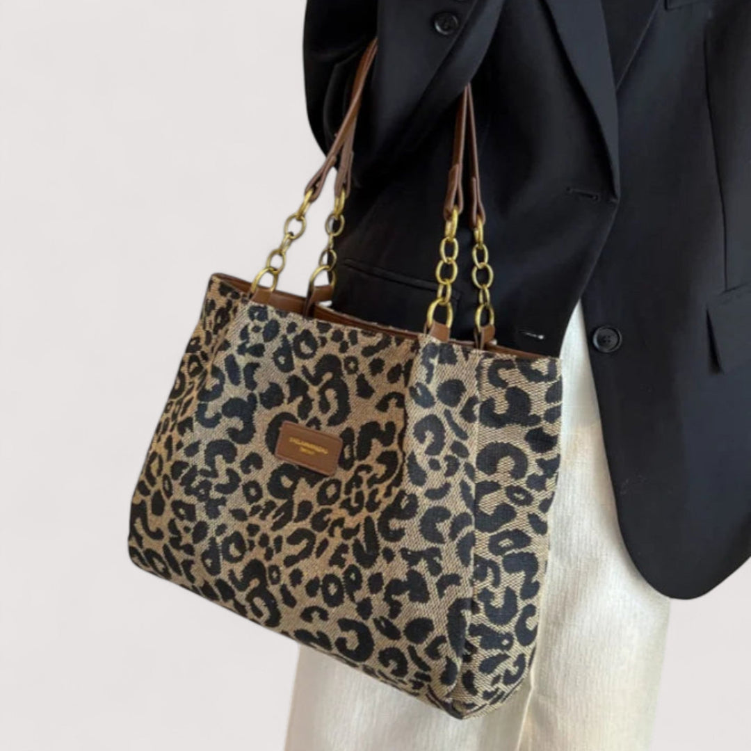 EDISONA | Torba za kupovinu s leopard uzorkom