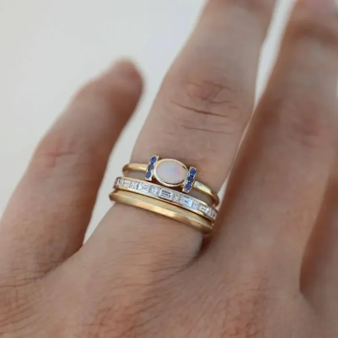 Theresa – Elegantan zlatni prsten