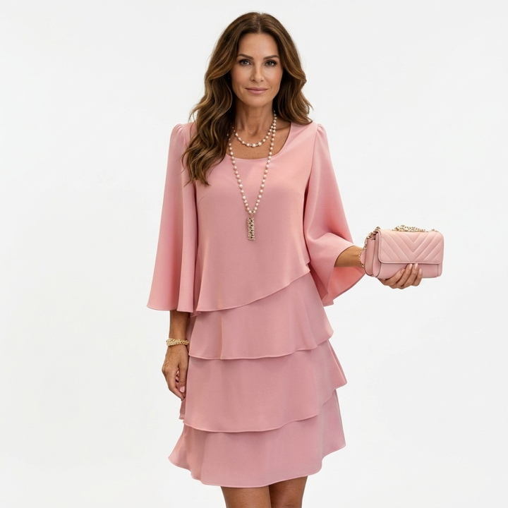 Catherine - Elegantna haljina s prugama