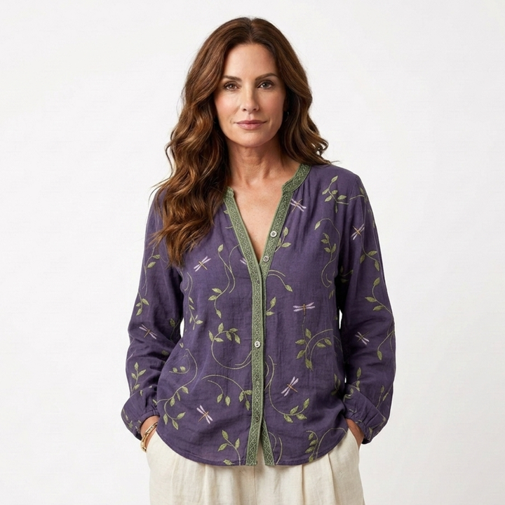 Catina - Bluza s retro printom