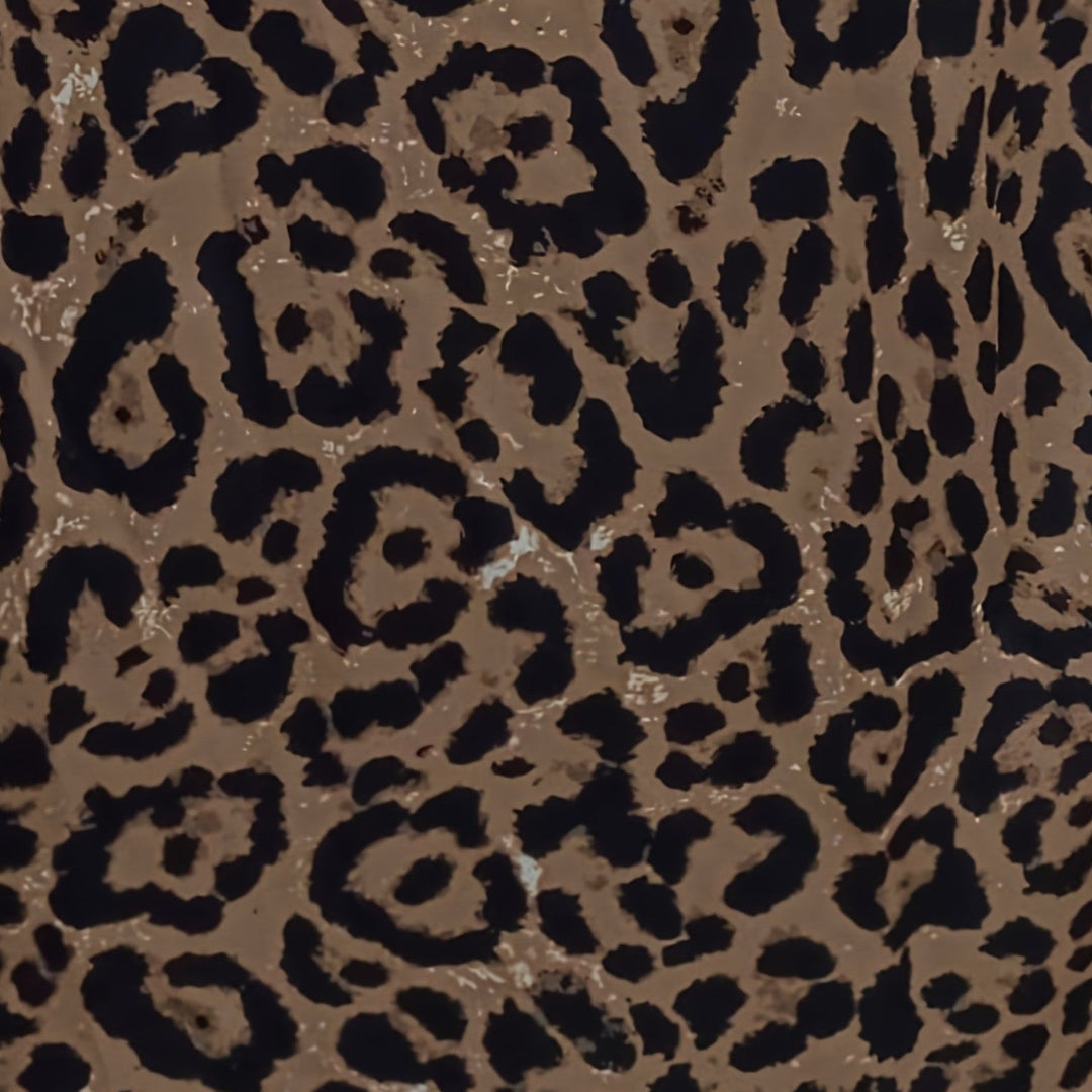 Midi suknja s printom leoparda