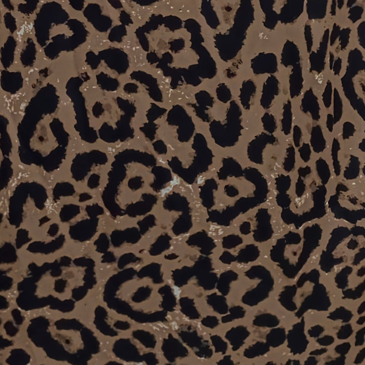 Midi suknja s printom leoparda