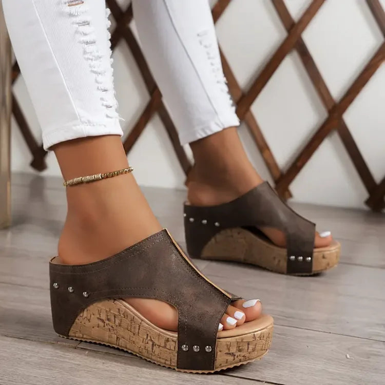 Cleo - Sandale s visokom potpeticom