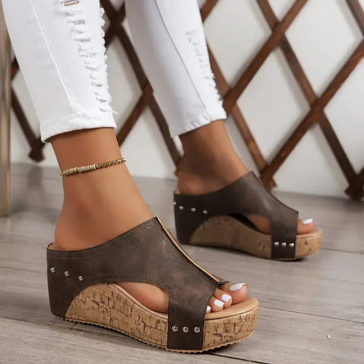 Cleo - Sandale s visokom potpeticom