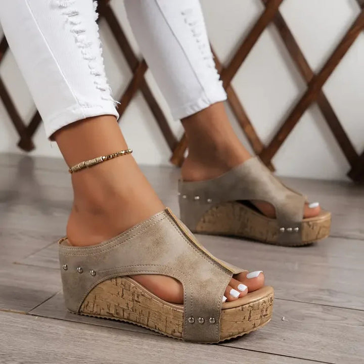 Cleo - Sandale s visokom potpeticom