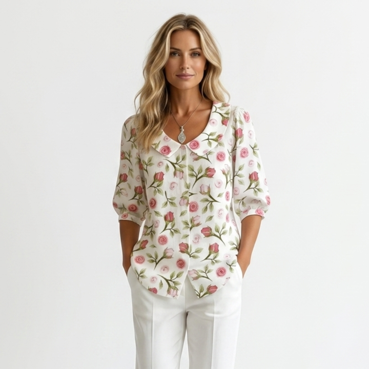 Andrea - Bluza s cvjetnim uzorkom