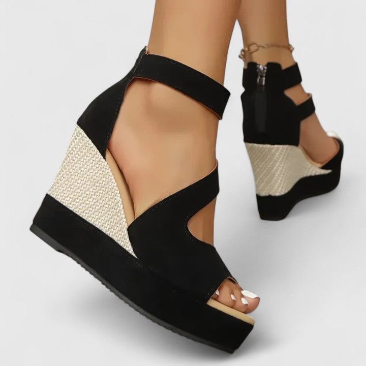 Zynavielle | Ortopedske sandale s wedge potpeticom