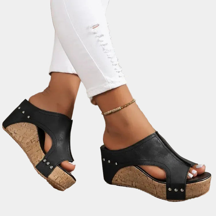 Cleo - Sandale s visokom potpeticom