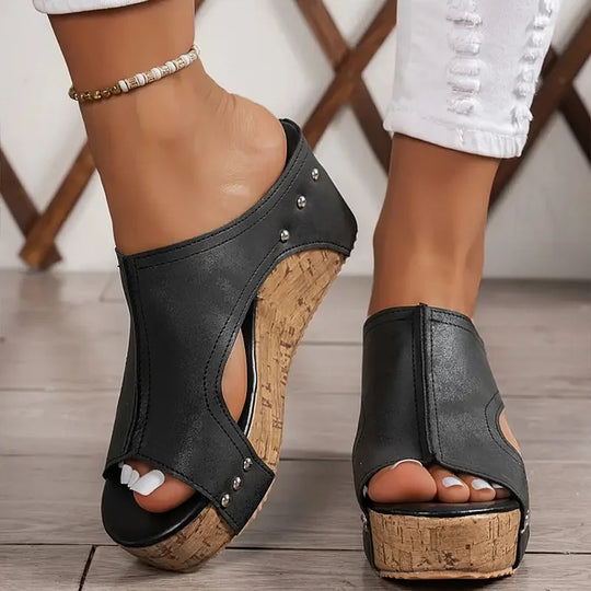Cleo - Sandale s visokom potpeticom