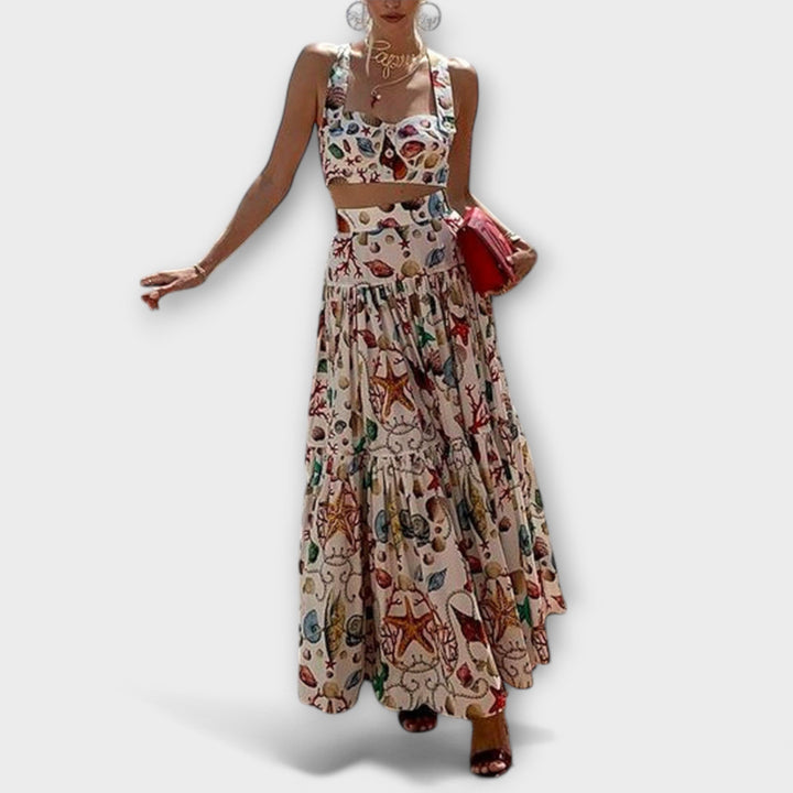 Heather – Elegantan set od dva dijela sa suknjom
