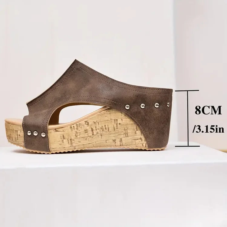 Cleo - Sandale s visokom potpeticom