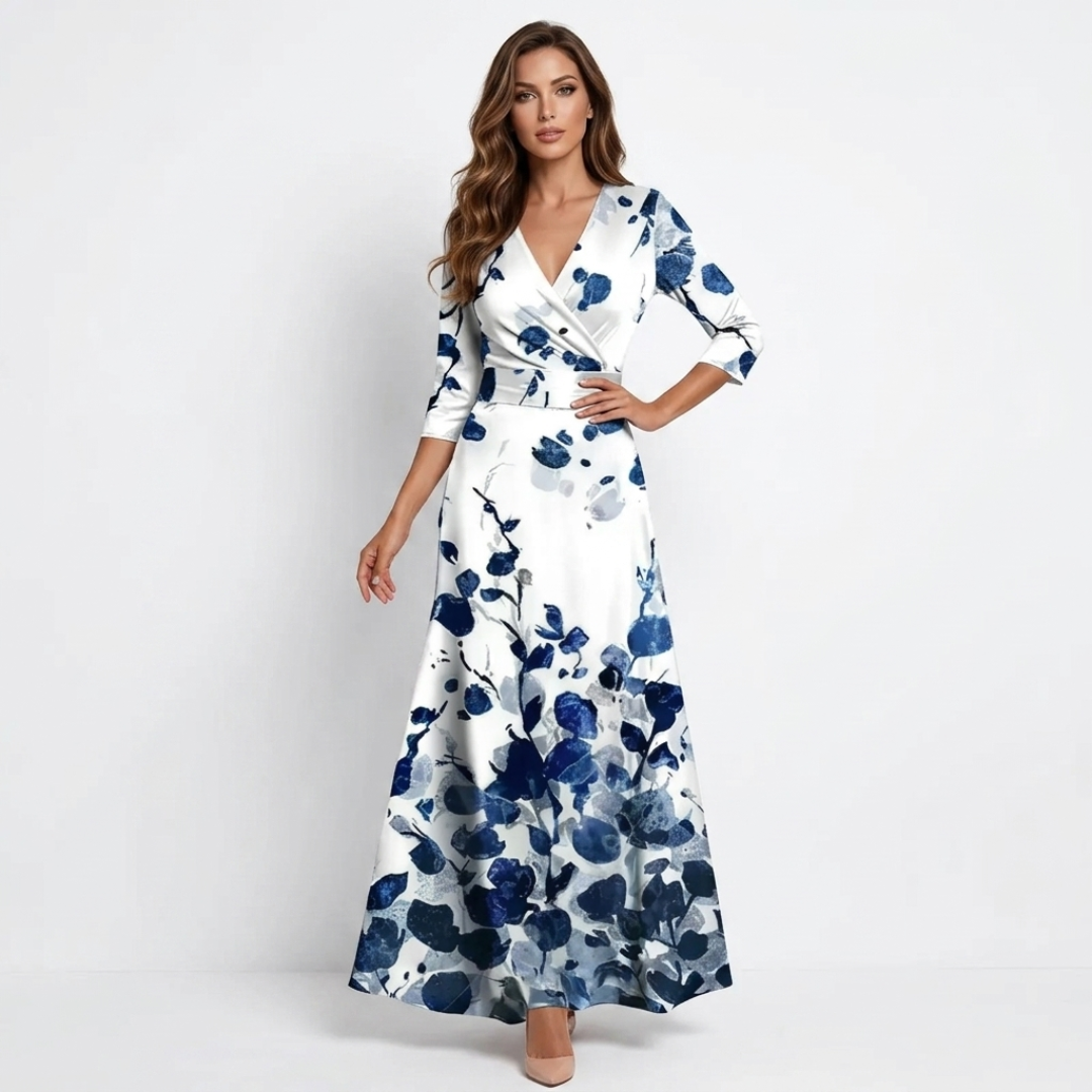 Calla - Elegantna cvjetna maxi haljina