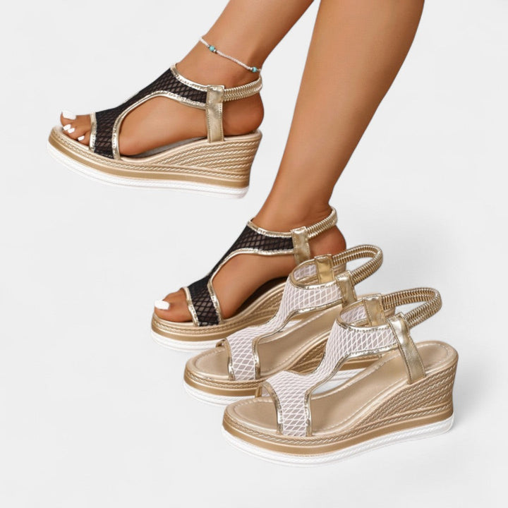 Electra – elegantne ortopedske sandale s platformom za žene