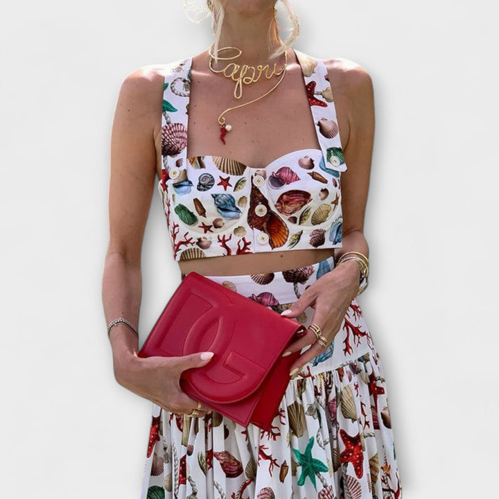 Heather – Elegantan set od dva dijela sa suknjom