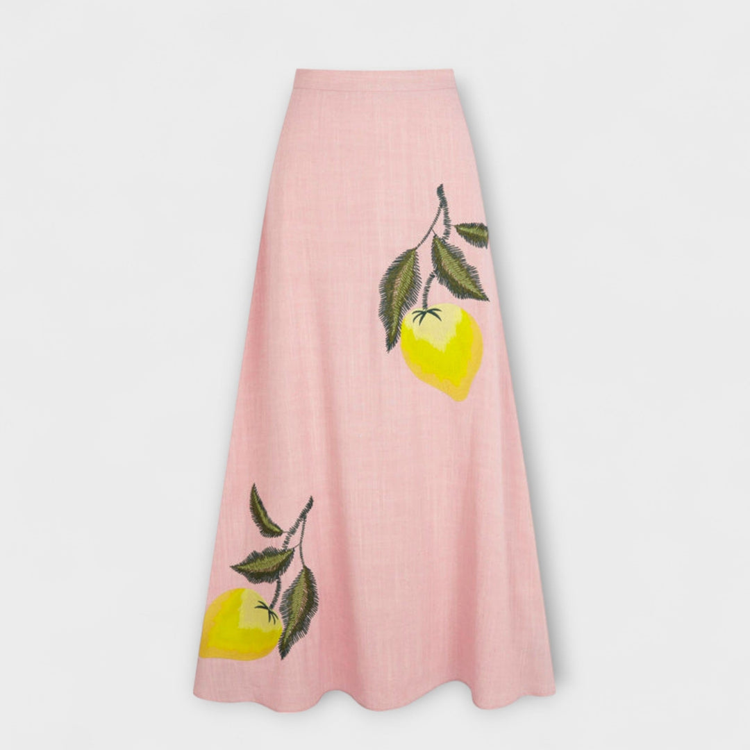 Cosima – Midi suknja s Amalfi printom