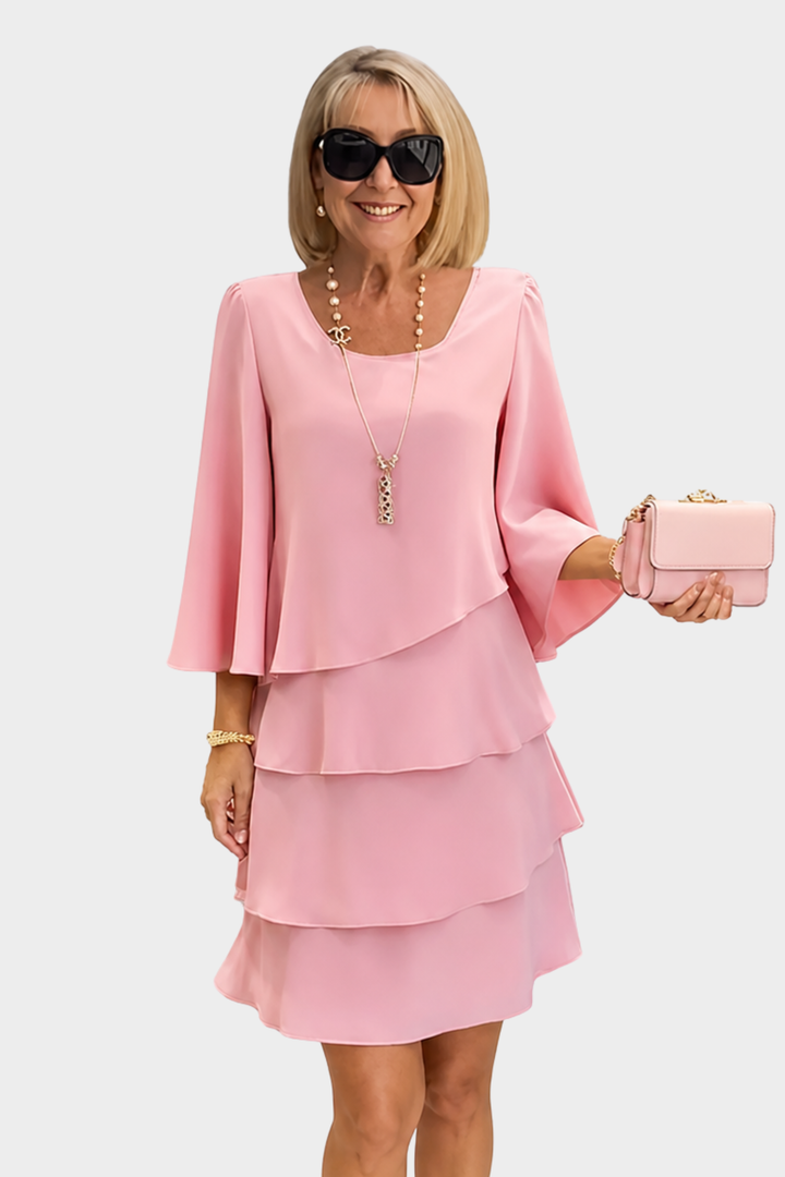 Catherine | Elegantna haljina s volanima
