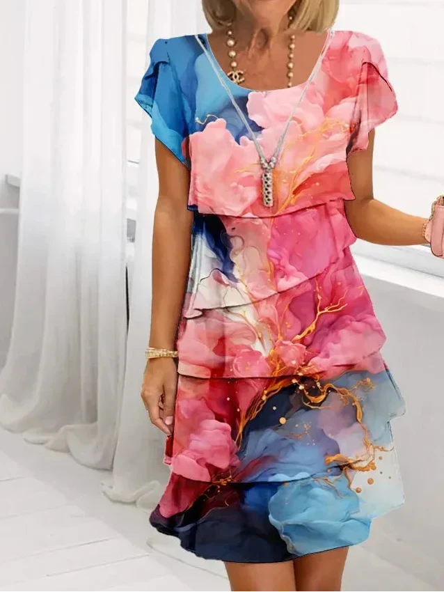 Caroline - Elegantna haljina s puff detaljima