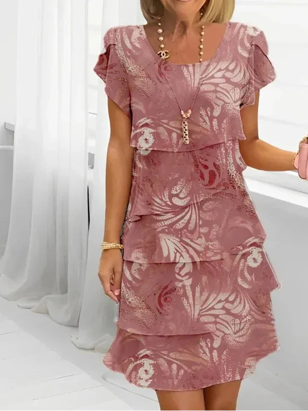 Deborah - Elegantna haljina s volanima