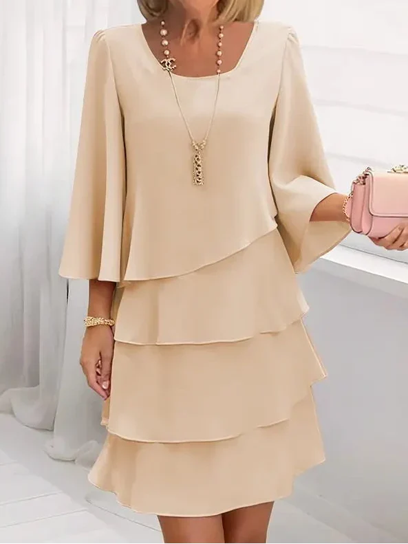 Catherine - Elegantna haljina s prugama