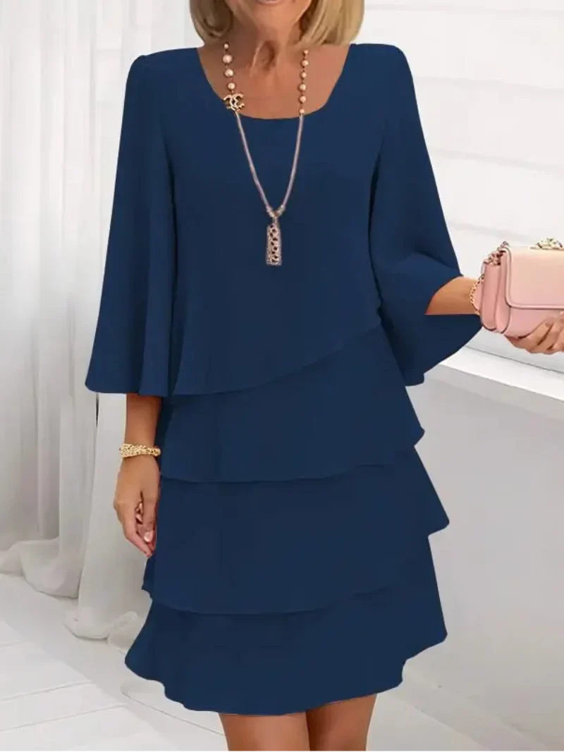 Catherine - Elegantna haljina s prugama