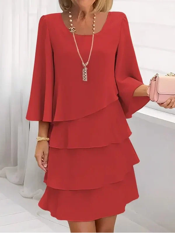Catherine - Elegantna haljina s prugama
