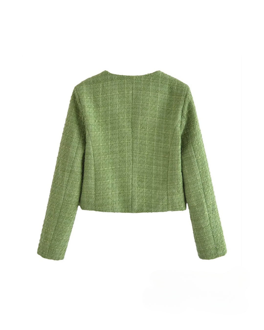 Daria - Zelena tweed jakna
