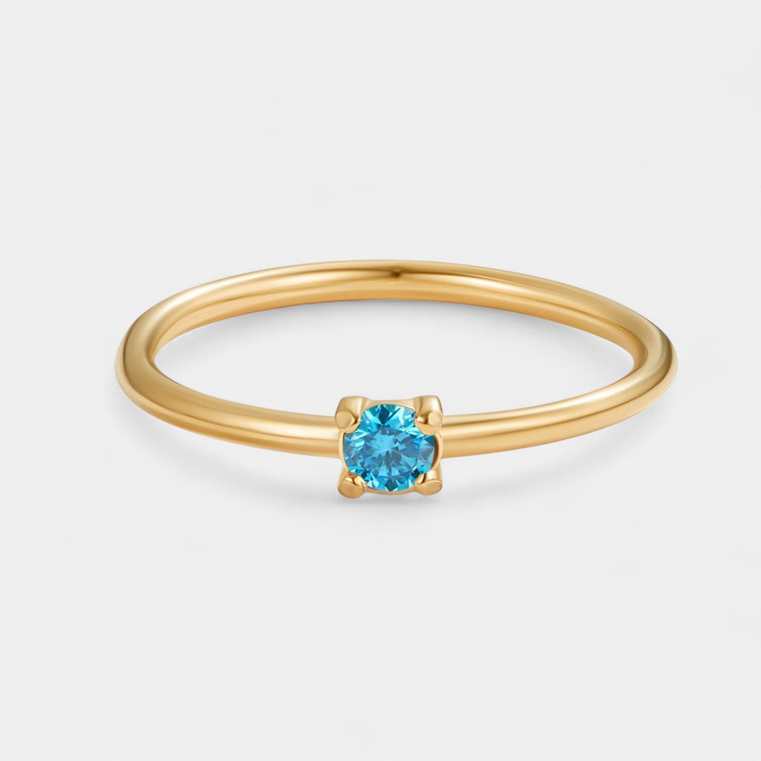 Ifigenia - Zlatni prstenovi s kamenom rođenja