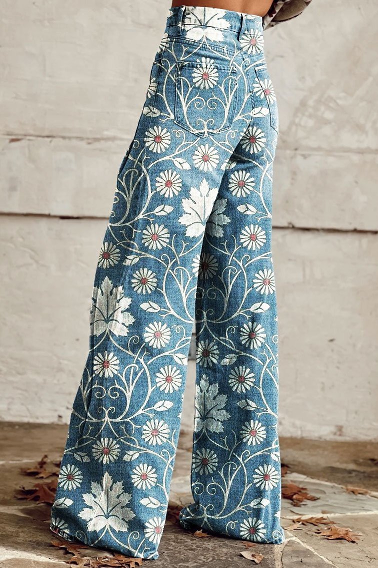 Safira - Elegantne boho hlače