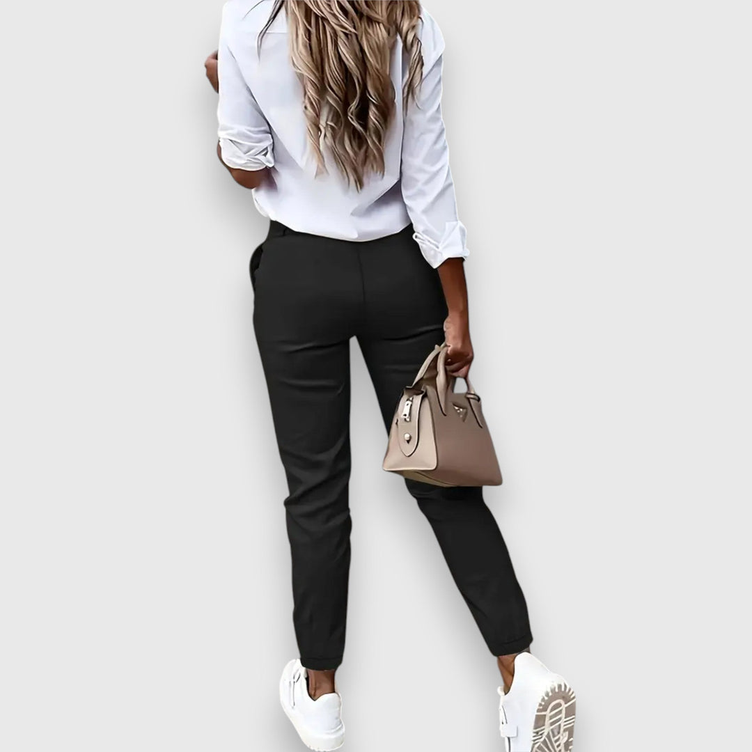 Izabel – Elegantne hlače visokog struka