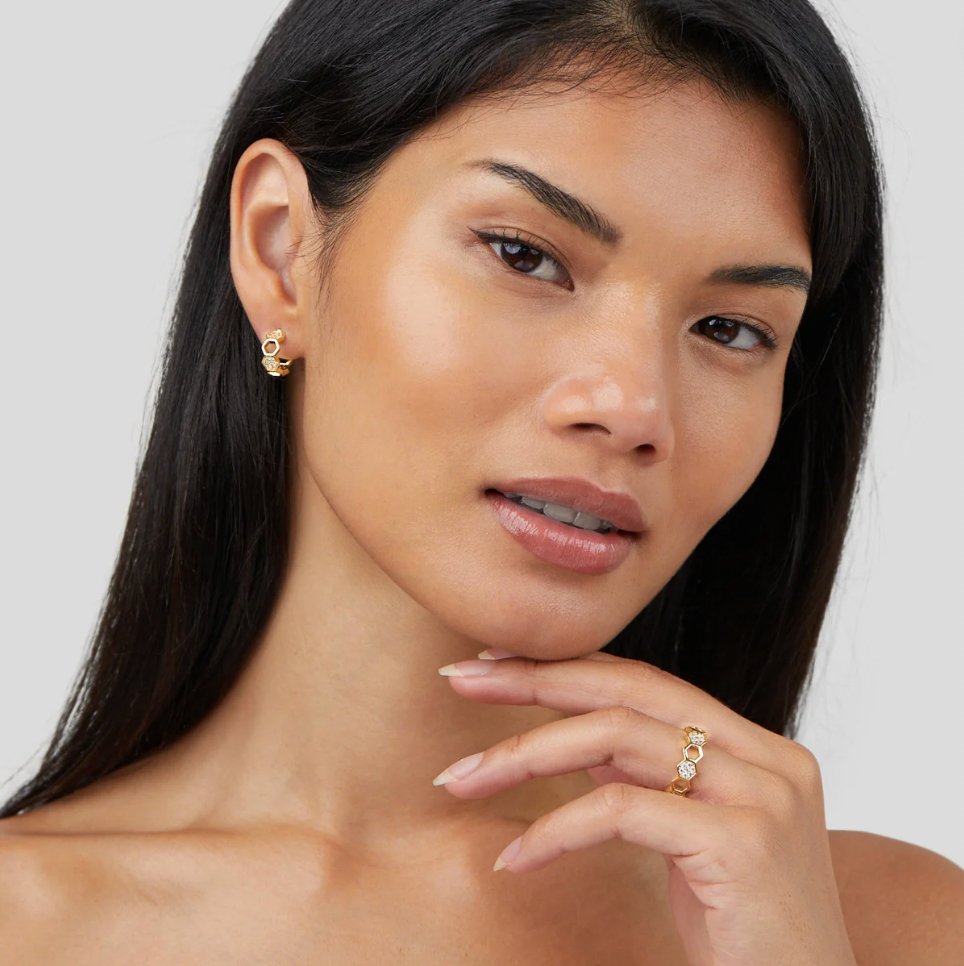 Frederica – Zlatni prsten s biserom