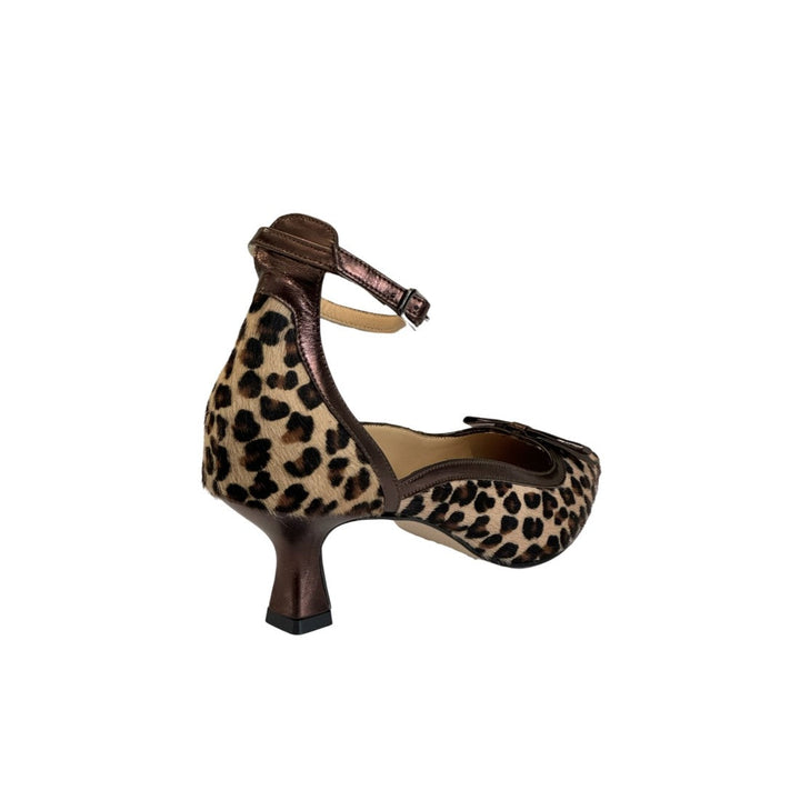 Rhea - Cipele s visokom potpeticom s leopard uzorkom