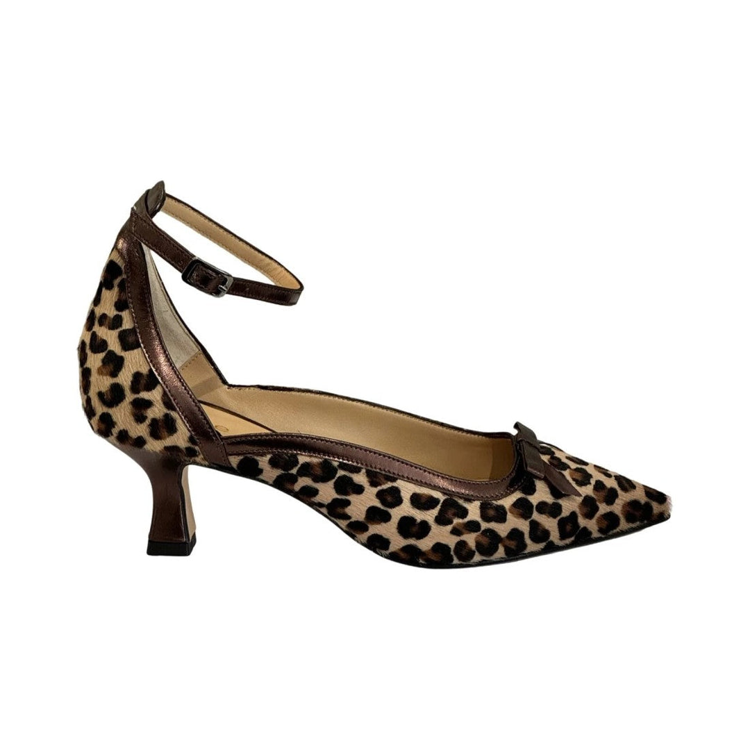 Rhea - Cipele s visokom potpeticom s leopard uzorkom
