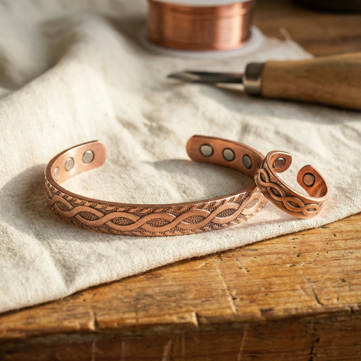 Komplet od bakra Alorin's Knot