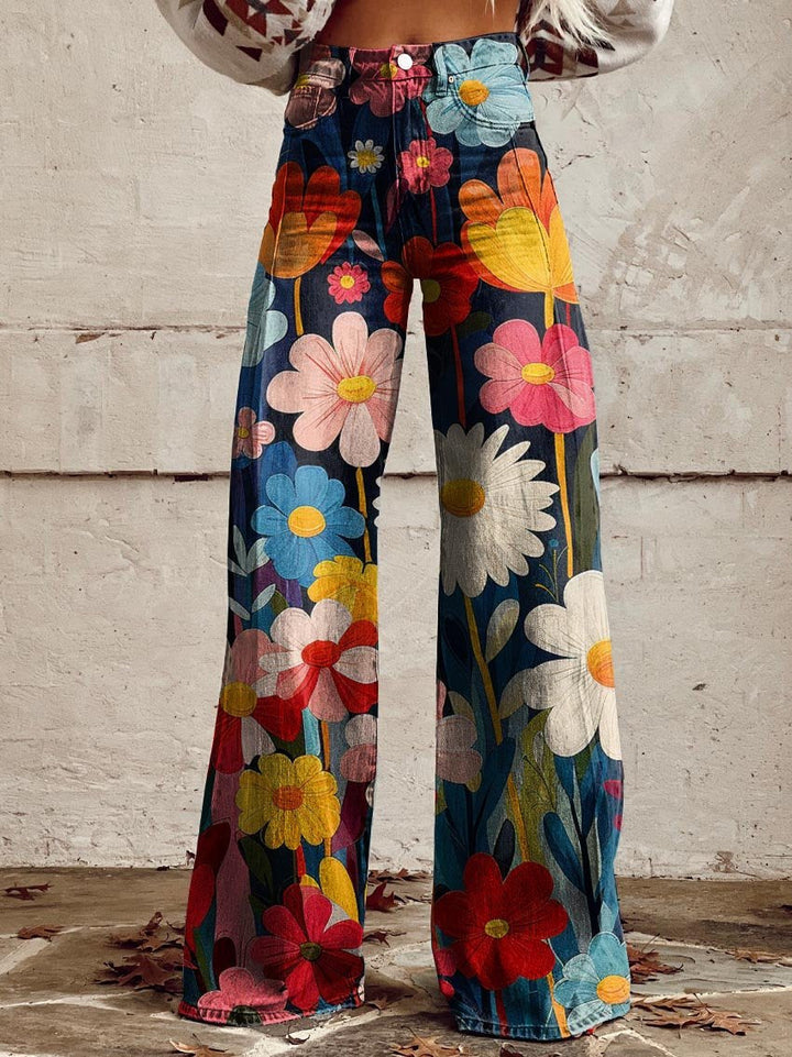 Karina - Elegantne boho hlače