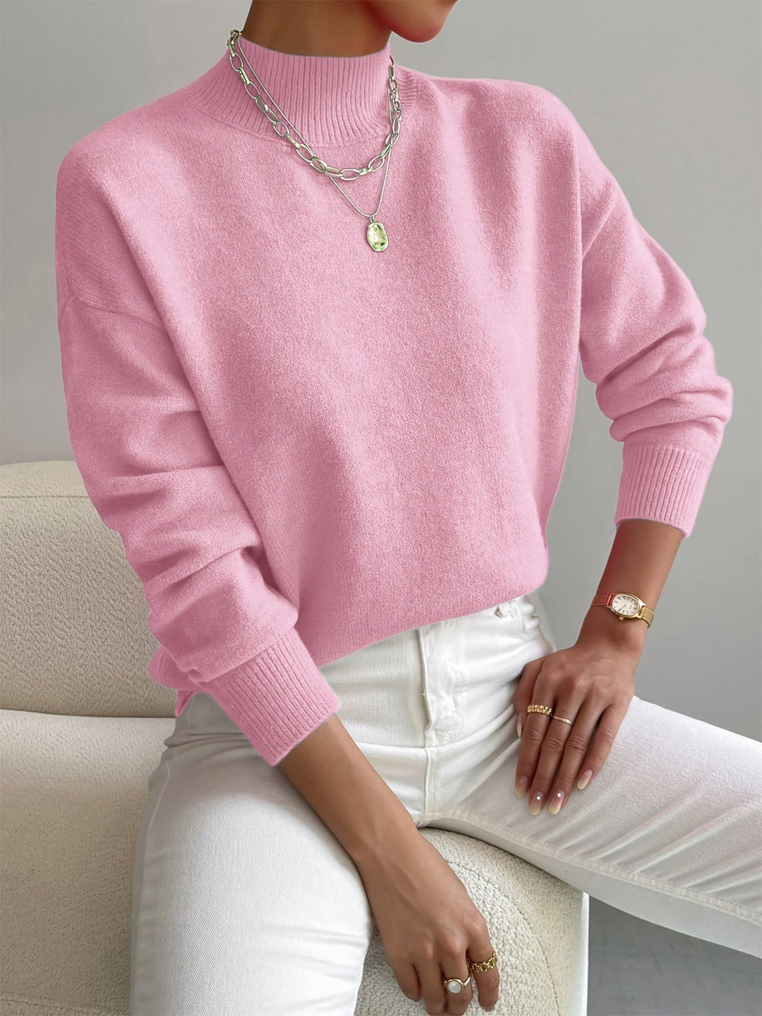 Marilena | Elegantni pulover s rolkom