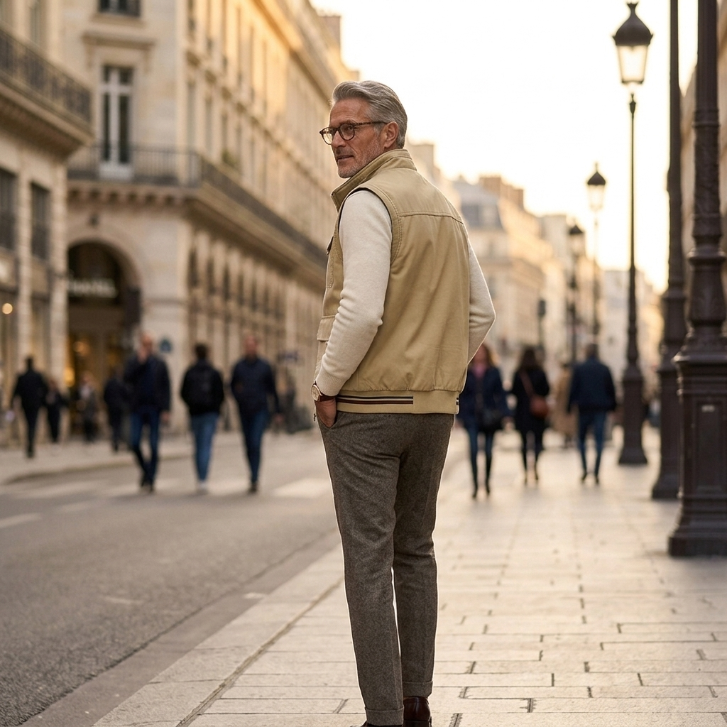 Milano - Elegantan prsluk za muškarce