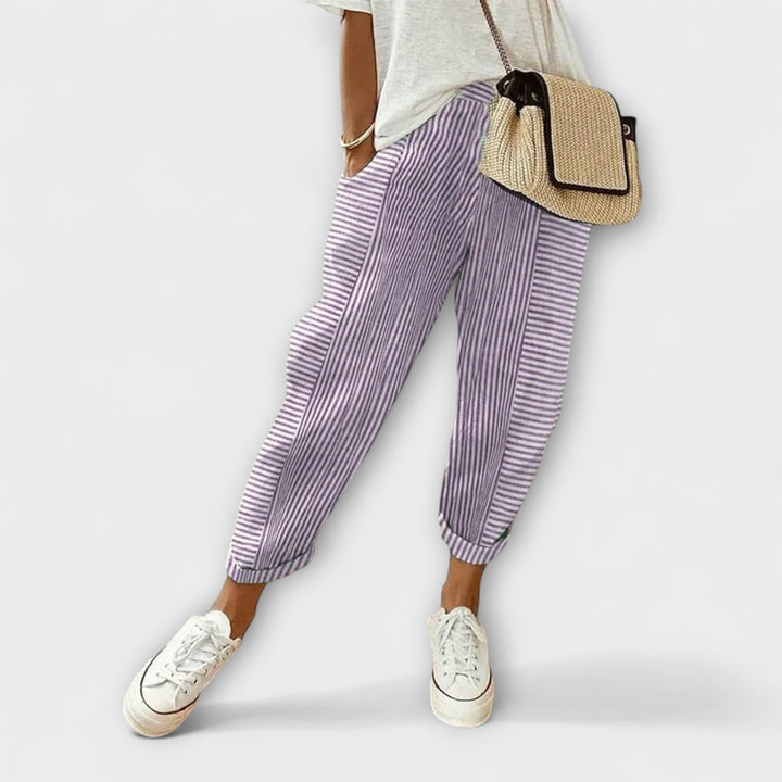 Sanna - Udobne prugaste hlače